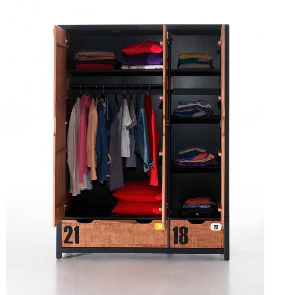 Vipack - Alex 3 Doors Wardrobe Online now