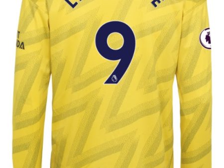 Alexandre Lacazette Arsenal Long Sleeve 19 20 Away Jersey For Cheap