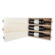 Boulevard Newlywed s Anniversary Wooden Wine Box by Twine Online Sale