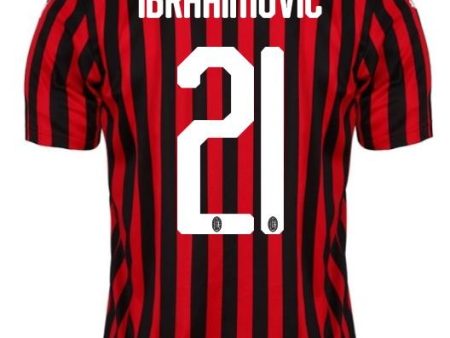 Zlatan Ibrahimovic AC Milan 19 20 Home Jersey Discount