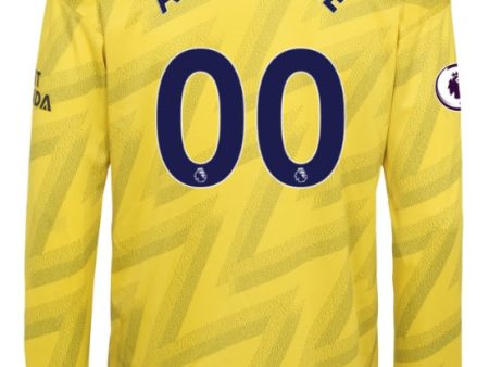 Arsenal Custom LS 19 20 Away Jersey Cheap