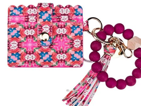 Rose Hill Cottage Keychain Wristlet Wallet For Cheap