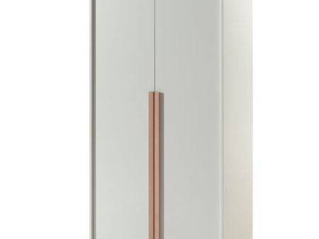 Vipack - London 2 Door Wardrobe - White For Discount