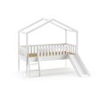 Dallas House Bed with Ladder and Slide Hot on Sale