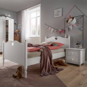 Kidz Beds - Emma Night Table - White on Sale