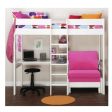 Stompa - Uno 5 High Sleeper With Pullout Chair Bed & Cushion Set - Colour Options Available For Cheap