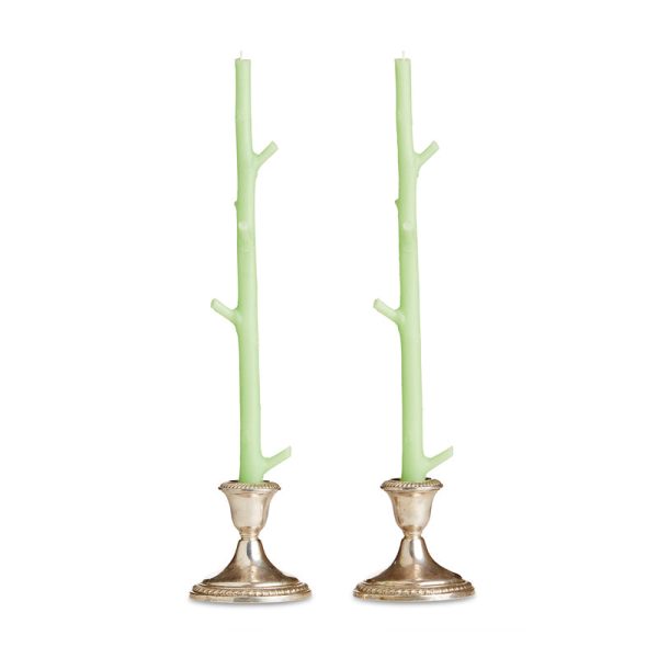 Maple Stick Candles   Key Lime   Pair Online Sale