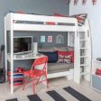 Stompa - UNOS Highsleeper with Grey Sofa & Fixed Desk Online