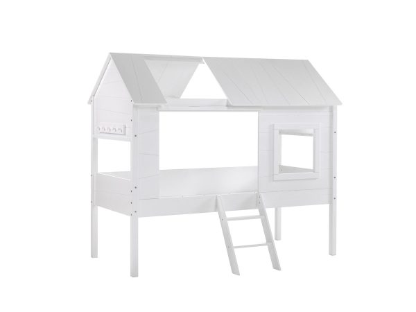 White Hut Bed by Vipack Charlotte Hot on Sale