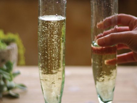 Tall Recycled Champagne Flute Discount