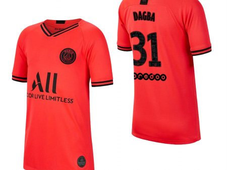 Colin Dagba Paris Saint-Germain Kids 19 20 Away Jersey Online