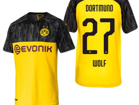 BVB Wolf 19 20 Cup Jersey Online Hot Sale