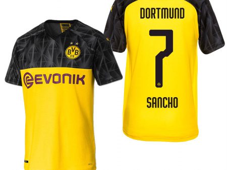 Jadon Sancho Borussia Dortmund 19 20 Cup Jersey For Cheap