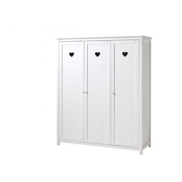 Vipack - Amori 3DR Wardrobe - White Fashion