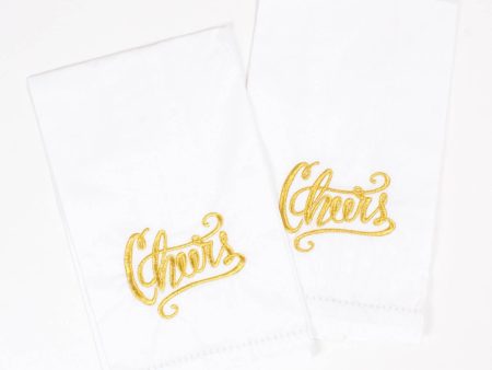 2pc Bar Towel Set - Cheers on Sale