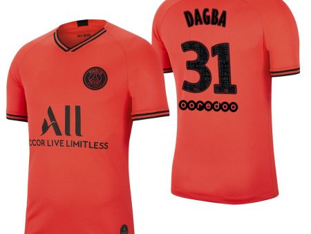 Colin Dagba Paris Saint-Germain 19 20 Away Jersey Hot on Sale