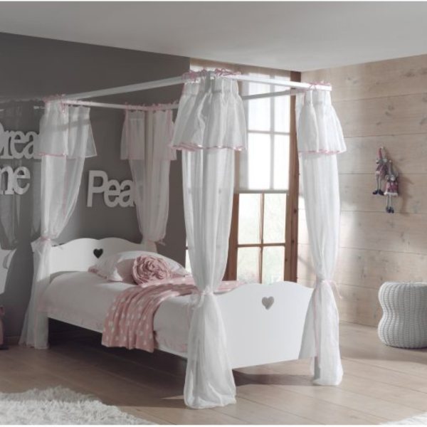 Vipack - Amori Single Bed with Canopy Online Sale