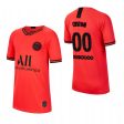 Paris Saint-Germain Custom Youth 19 20 Away Jersey For Discount