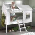 White Hut Bed by Vipack Charlotte Hot on Sale