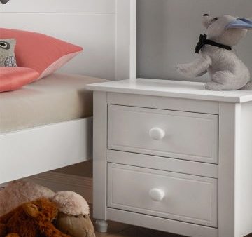 Kidz Beds - Emma Night Table - White on Sale