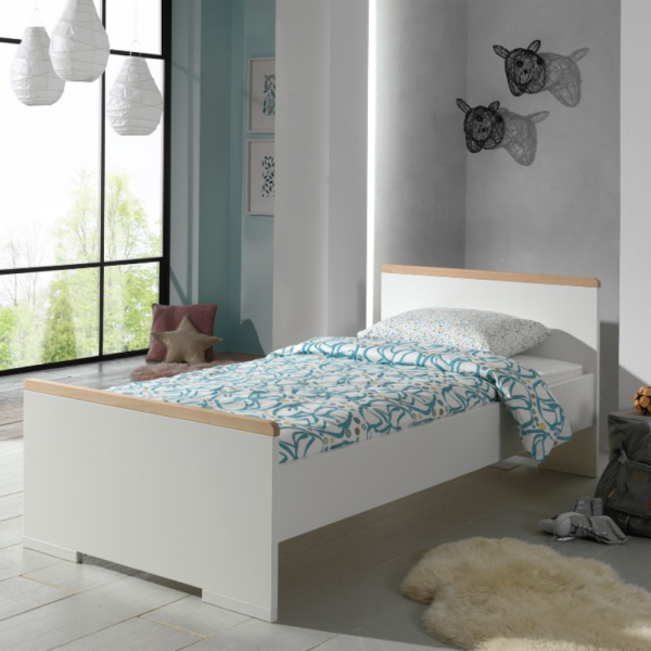 Vipack - London Single Bed - White Online Sale