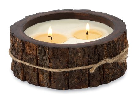 Tree Bark candle small - 9oz Tobacco Bark Cheap