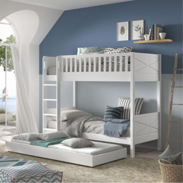 Vipack - Scott Bunk Bed with Trundle Online now