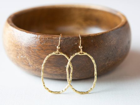 Freeform Earrings-Oval Online Sale