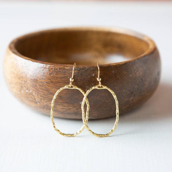 Freeform Earrings-Oval Online Sale