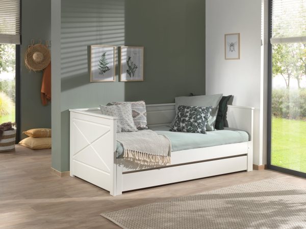 White PINO Captain Bed with trundle Fashion