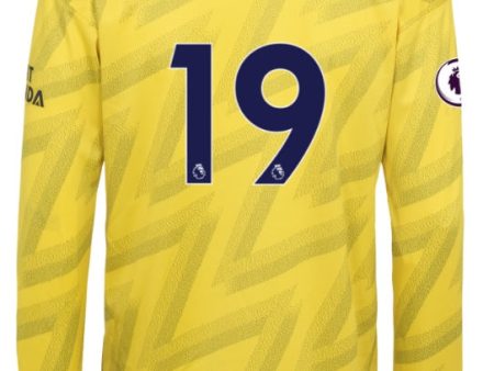 Nicolas Pepe Arsenal Long Sleeve 19 20 Away Jersey Online Sale