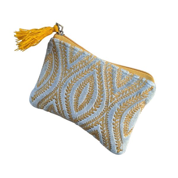 Gold Turquoise Ovals Coin Purse Sale