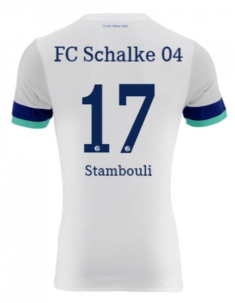 Benjamin Stambouli Schalke 04 19 20 Away Jersey For Sale