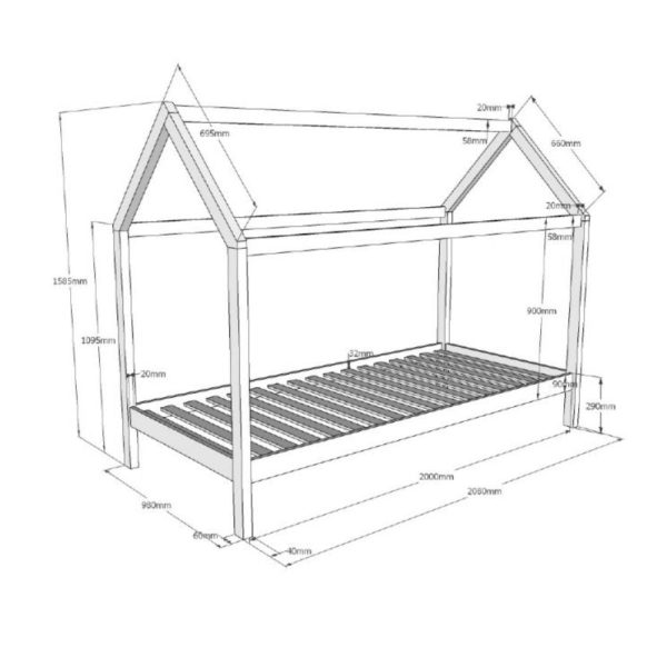 Dallas House Bed Online