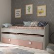 Trasman Jules Cabin Bed Antique Pink Supply