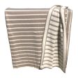 Striped Knitted Throw Stone Supply