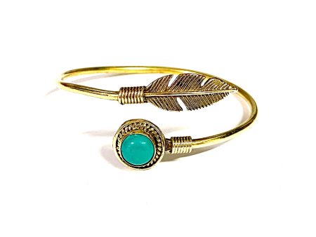 Abeni Turquoise Adjustable Cuff Online Hot Sale