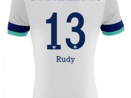 Sebastian Rudy Schalke 04 19 20 Away Jersey Hot on Sale