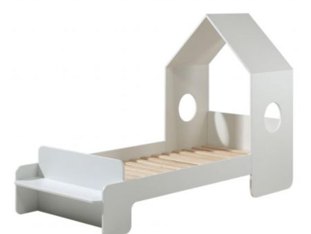 Vipack - Casami White Single Bed Hot on Sale