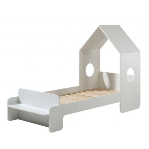 Vipack - Casami White Single Bed Hot on Sale