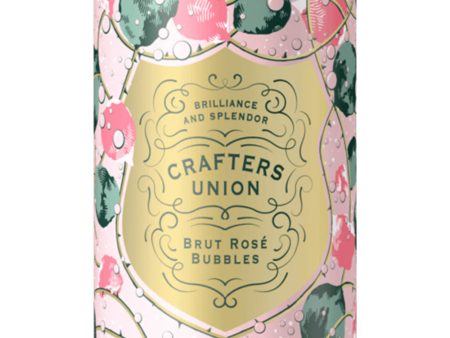 Crafters Union -Brut Rosé Bubbles -375ML Can Online now