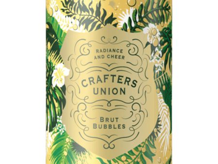 Crafters Union   Brut Bubbles  N.V. - 375ML can Fashion