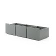 Pino Set of 2 Drawers Grey Online now