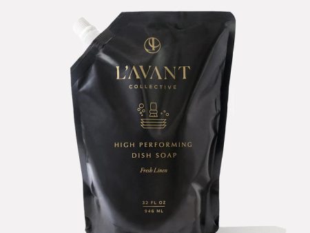 L Avant Collective Dish Soap Refill Pouch-Fresh Linen on Sale