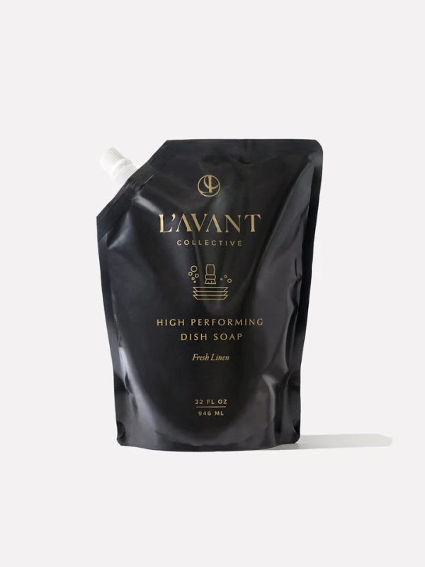 L Avant Collective Dish Soap Refill Pouch-Fresh Linen on Sale