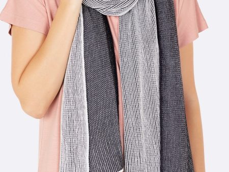 Cozy Knit Wrap Storm on Sale