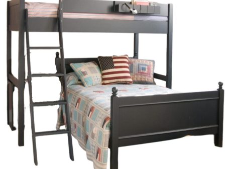 Little Folks Furniture - Fargo High Sleeper with 4ft Double - Painswick Blue Online Hot Sale