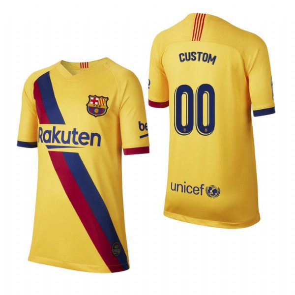 FC Barcelona Custom Kids 19 20 Away Jersey Online Hot Sale