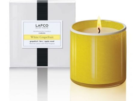 White Grapefruit Signature Candle 15.5 - Cabana Fashion