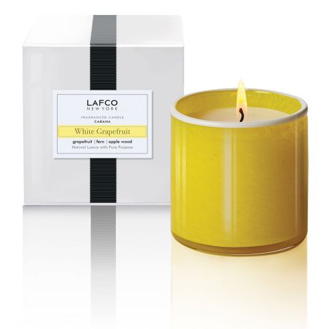 White Grapefruit Signature Candle 15.5 - Cabana Fashion